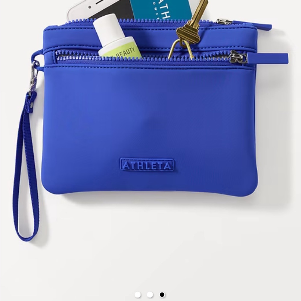 Athleta Vibrant Blue Pouch